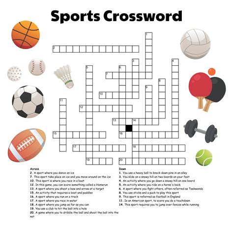 SPORT crossword clue .